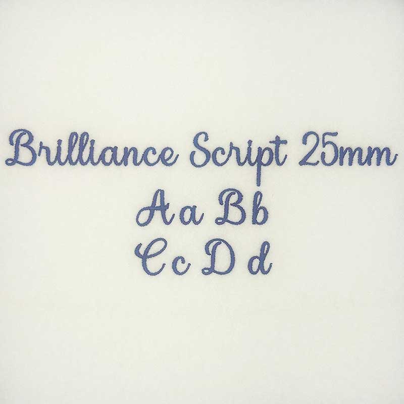 Brilliance Script ELF font