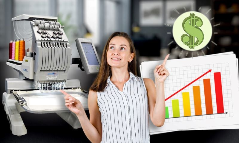 Embroidering for Business or Hobby Purposes