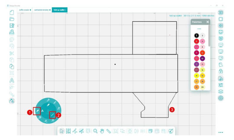 Doodler Wallet Step 3