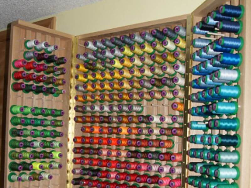 embroidery thread cabinet