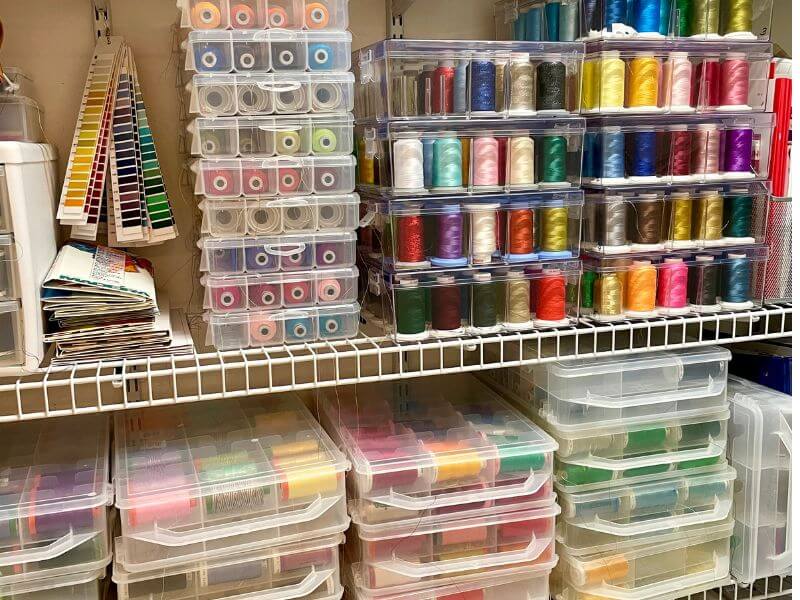 embroidery thread storage