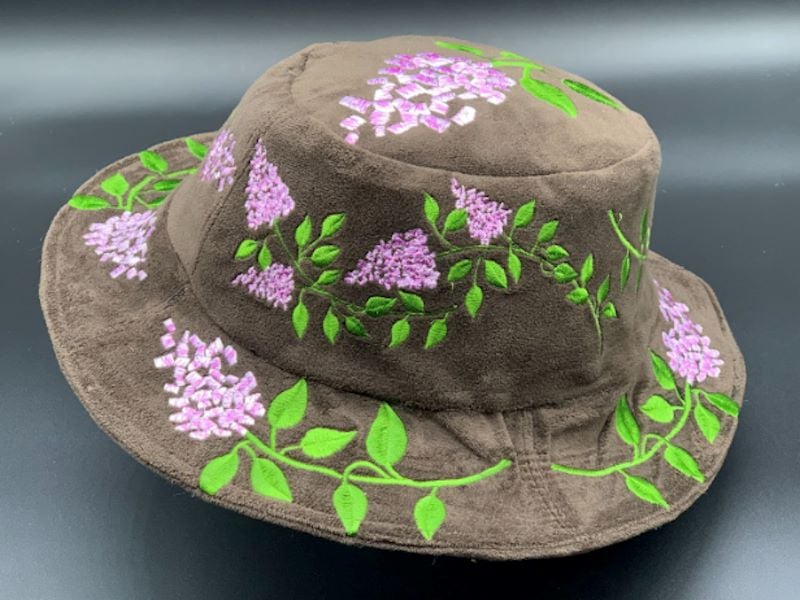 floral bucket hat