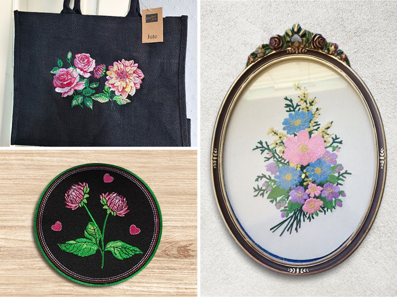 Flower Spring Collage