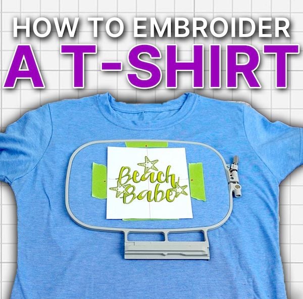 How To Embroider TShirt Thumbnail