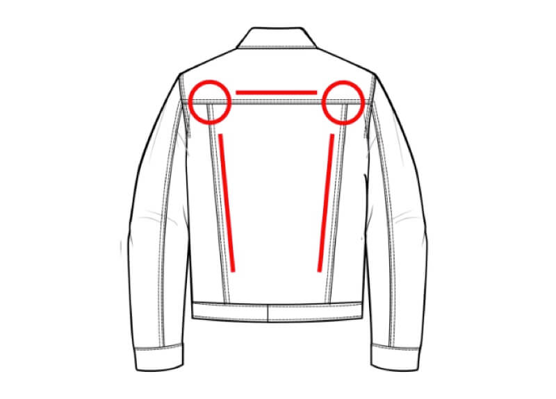 Jacket Back Garments For Large Embroidery Designs