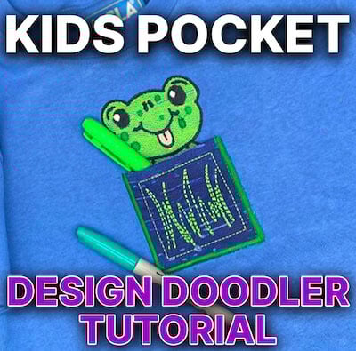 Kids pocket design