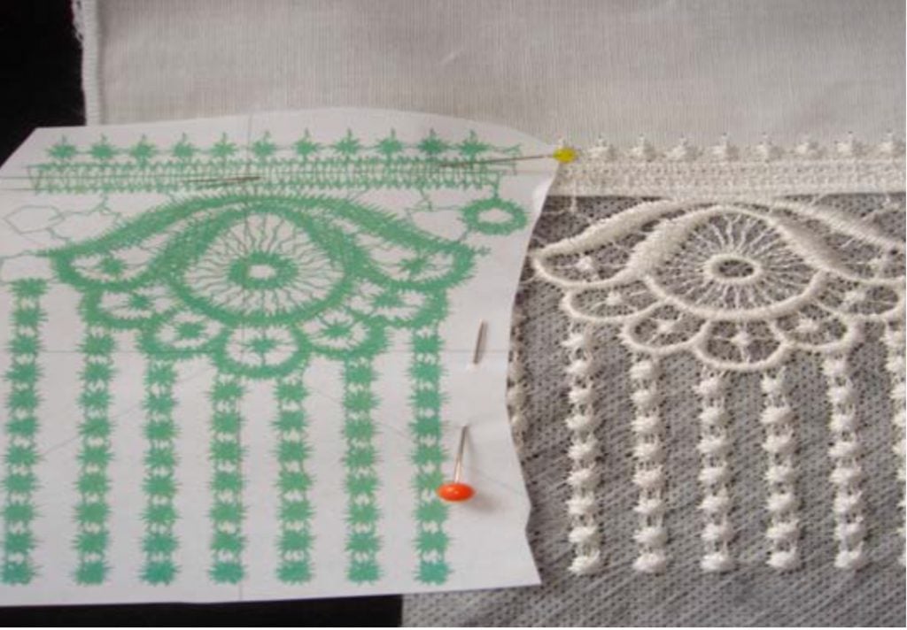 how to embroider freestanding lace