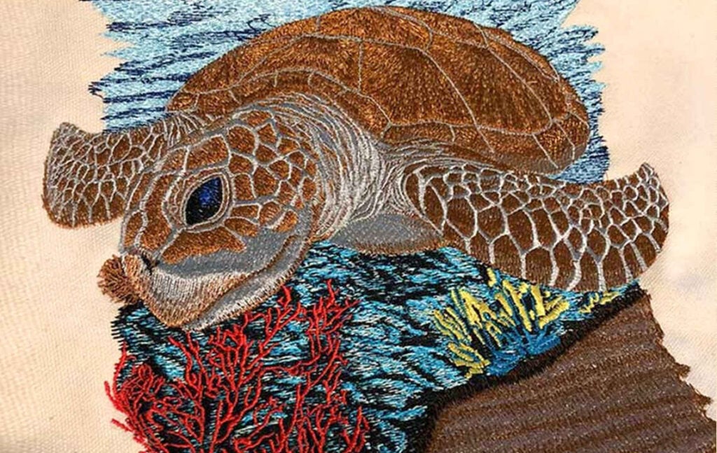 premium-sea-turtle-embroidery-design Premium sea turtle machine embroidery design
