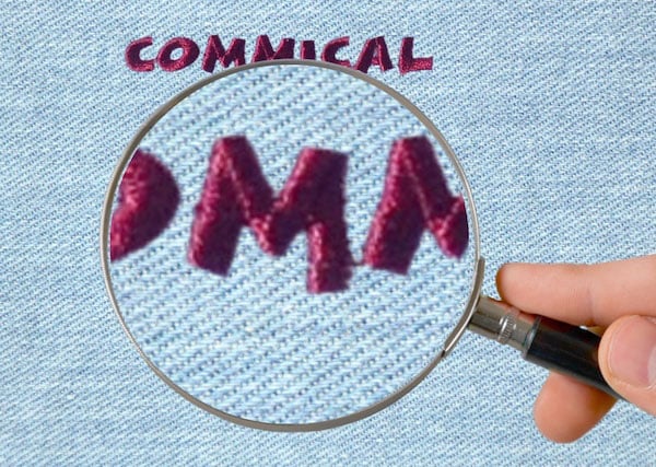 Small Embroidered Letters