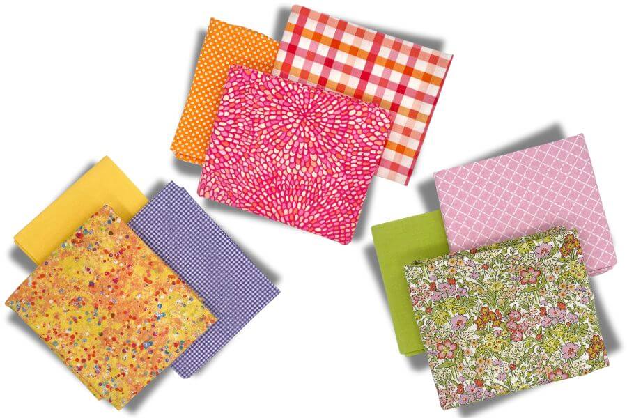 spring fabric swatches