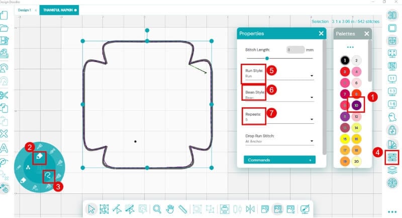 Thanksgiving Napkin Holder Step2