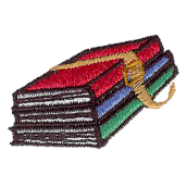 Educational books embroidery design