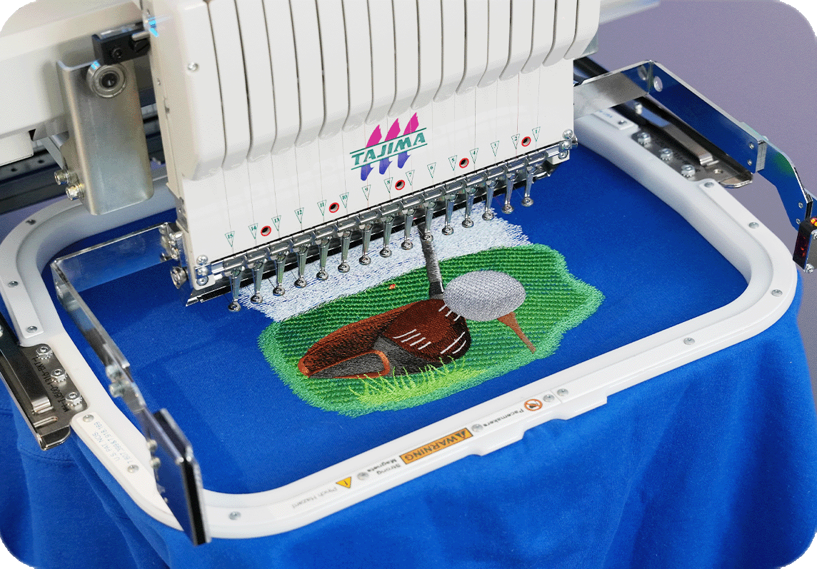 Embroidery field