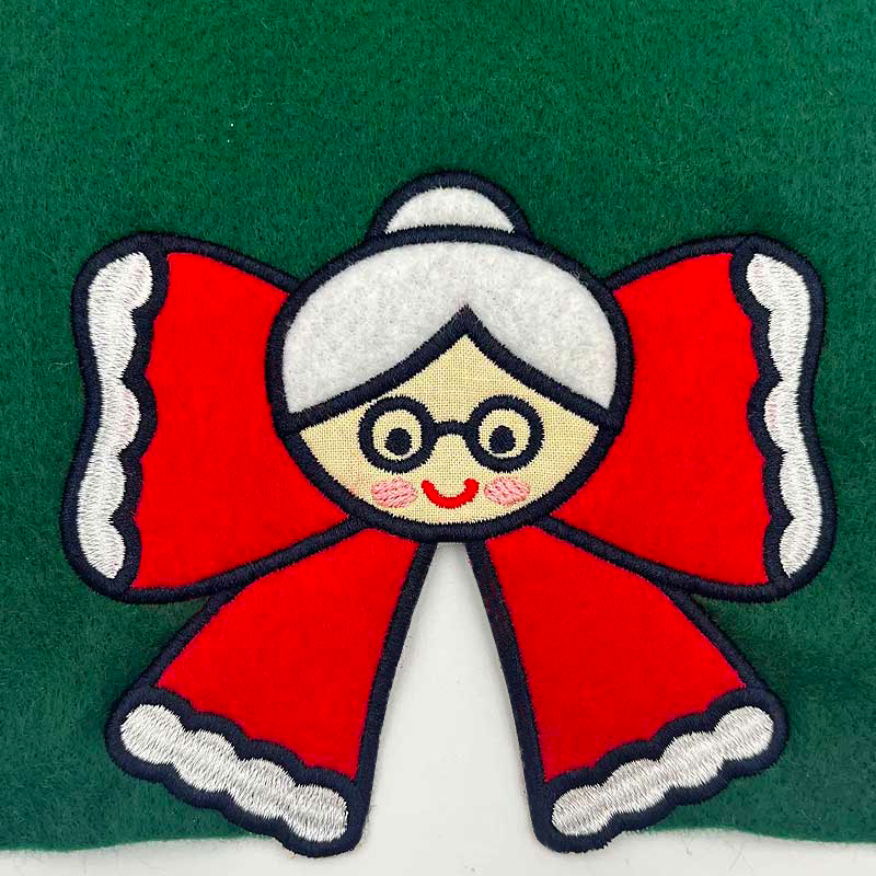 Mrs Claus Side Seam Bow